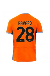 Fotbalové Dres Inter Milan Benjamin Pavard #28 Třetí Oblečení 2023-24 Krátký Rukáv